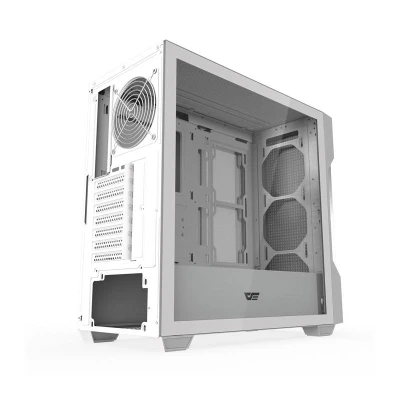 Darkflash Počítačová skrinka DS900 Mesh bez ventilátorov (biela)