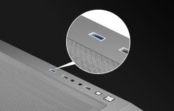 Darkflash Počítačová skrinka DS900 Mesh bez ventilátorov (biela)