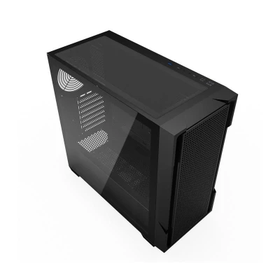 Darkflash Počítačová skrinka DS900 Mesh bez ventilátorov (čierna)
