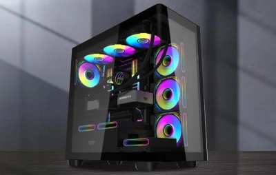 DarkFlash DS900G černá počítačová skříň