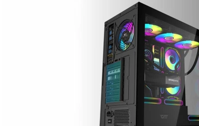 DarkFlash DS900G černá počítačová skříň