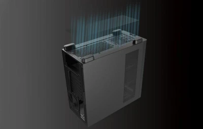 DarkFlash DS900G černá počítačová skříň