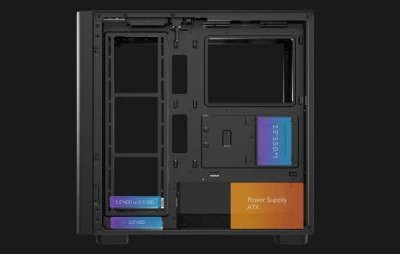 DarkFlash DS900G černá počítačová skříň