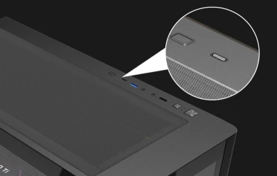 DarkFlash DS900G černá počítačová skříň