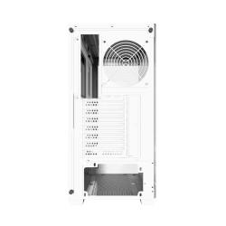 Darkflash Počítačová skříň DS900W bez ventilátorů (bílá)