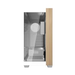 Darkflash Počítačová skříň DS900W bez ventilátorů (bílá)