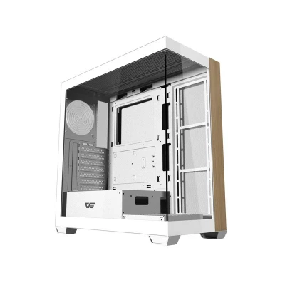 Darkflash Počítačová skříň DS900W bez ventilátorů (bílá)
