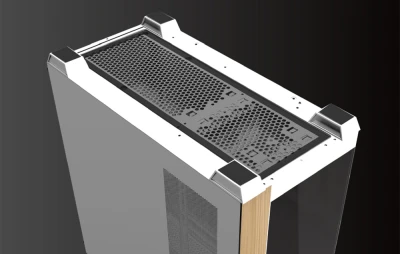 Darkflash Počítačová skříň DS900W bez ventilátorů (bílá)