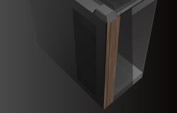 Darkflash Počítačová skříň DS900W bez ventilátorů (černá)