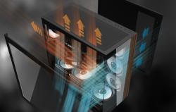 Darkflash Počítačová skříň DS900W bez ventilátorů (černá)