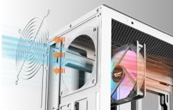 Darkflash Počítačová skříň DS900W bez ventilátorů (černá)