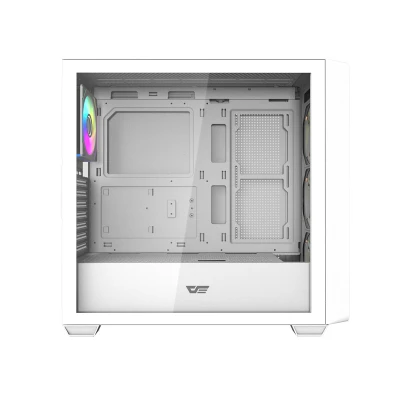 Darkflash DS900WD ATX bílá počítačová skříň se 4 ventilátory