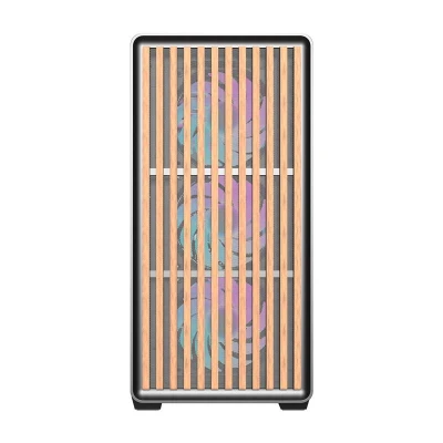 Darkflash Počítačová skrinka DS900WD (čierna) + 4 ventilátory