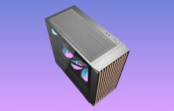 Darkflash Počítačová skříň DS900WD (černá) + 4 ventilátory