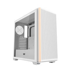Darkflash Počítačová skříň DS900WS ATX bez ventilátorů (bílá)
