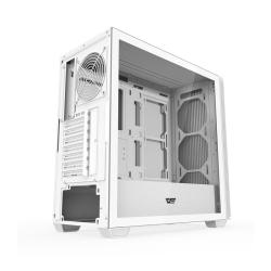 Darkflash Počítačová skříň DS900WS ATX bez ventilátorů (bílá)
