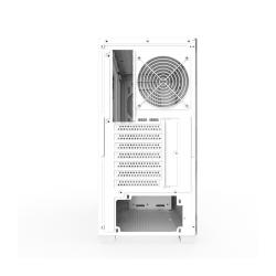 Darkflash Počítačová skříň DS900WS ATX bez ventilátorů (bílá)