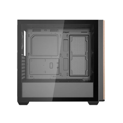 Darkflash DS900WS ATX černá počítačová skříň bez ventilátorů