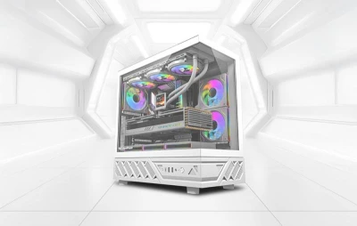Darkflash DS950 bílá počítačová skříň