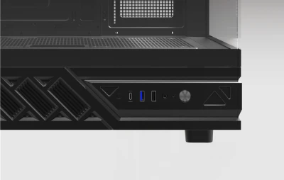 DarkFlash DS950V černá s displejem a 6 ventilátory počítačová skříň