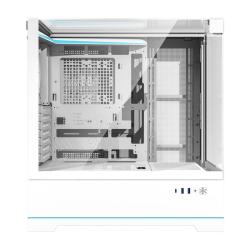 Darkflash Počítačová skříň DY450 bez ventilátorů (bílá)