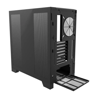 Darkflash Počítačová skříň DY450 bez ventilátorů (černá)