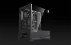 Darkflash Počítačová skříň DY450 bez ventilátorů (černá)