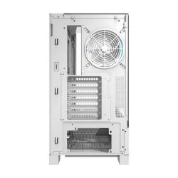 Darkflash Počítačová skříň DY450 PRO s ventilátorem (bílá)