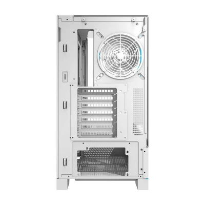Darkflash Počítačová skříň DY450 PRO s ventilátorem (bílá)