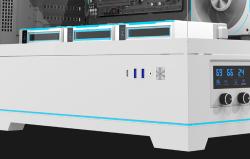 Darkflash Počítačová skříň DY450 PRO s ventilátorem (bílá)