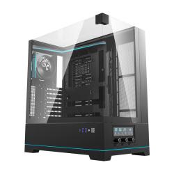 Darkflash Počítačová skříň DY450 PRO + ventilátor (černá)