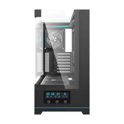 Darkflash Počítačová skříň DY450 PRO + ventilátor (černá)
