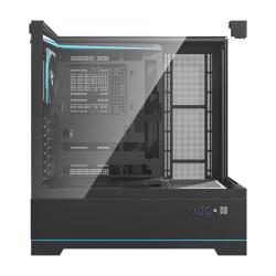 Darkflash Počítačová skříň DY450 PRO + ventilátor (černá)