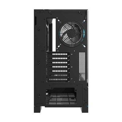Darkflash Počítačová skříň DY450 PRO + ventilátor (černá)