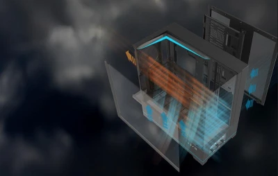 Darkflash Počítačová skříň DY450 PRO + ventilátor (černá)