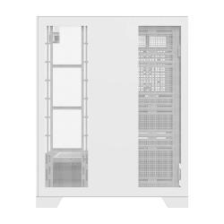 Darkflash Počítačová skříň DY450L bez ventilátorů (bílá)