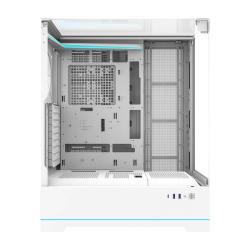 Darkflash Počítačová skříň DY450L bez ventilátorů (bílá)
