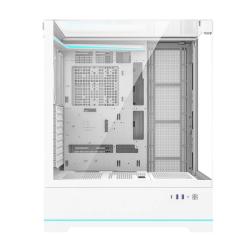 Darkflash Počítačová skříň DY450L bez ventilátorů (bílá)