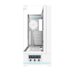 Darkflash Počítačová skříň DY450L bez ventilátorů (bílá)
