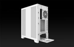 Darkflash Počítačová skříň DY450L bez ventilátorů (bílá)