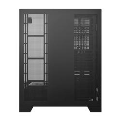 Darkflash Počítačová skříň DY450L bez ventilátorů (černá)
