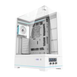 Darkflash Počítačová skříň DY450L PRO s ventilátorem (bílá)