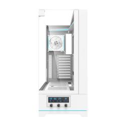 Darkflash Počítačová skříň DY450L PRO s ventilátorem (bílá)