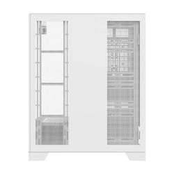 Darkflash Počítačová skříň DY450L PRO s ventilátorem (bílá)