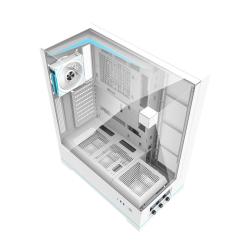 Darkflash Počítačová skříň DY450L PRO s ventilátorem (bílá)