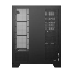 Darkflash Počítačová skříň DY450L PRO s ventilátorem (černá)