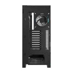 Darkflash Počítačová skříň DY450L PRO s ventilátorem (černá)