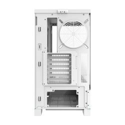 Darkflash Počítačová skříň DY451 bez ventilátorů (bílá)
