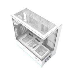 Darkflash Počítačová skříň DY451 bez ventilátorů (bílá)