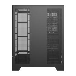 Darkflash Počítačová skříň DY451 bez ventilátorů (černá)